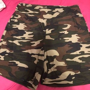 Camo Bikershorts